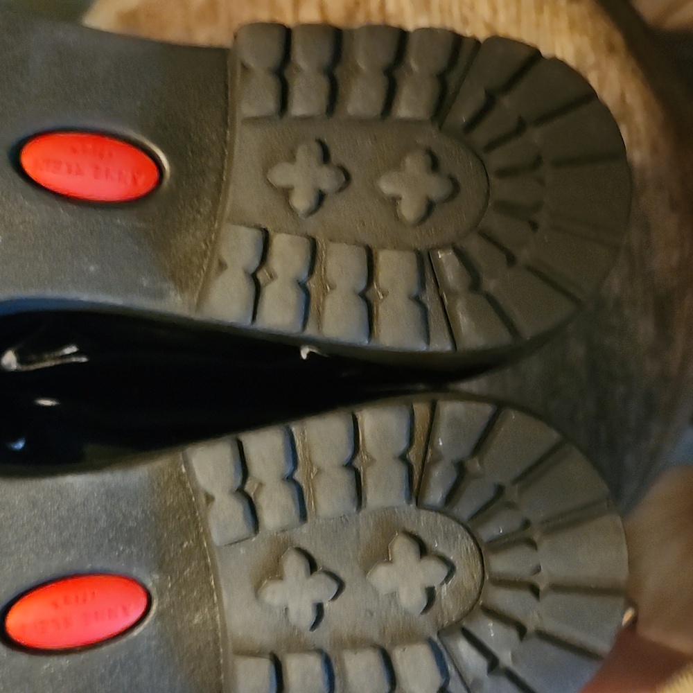 Anne Klein Flex Bingo Black Loafers 6.5 - Picture 9 of 11